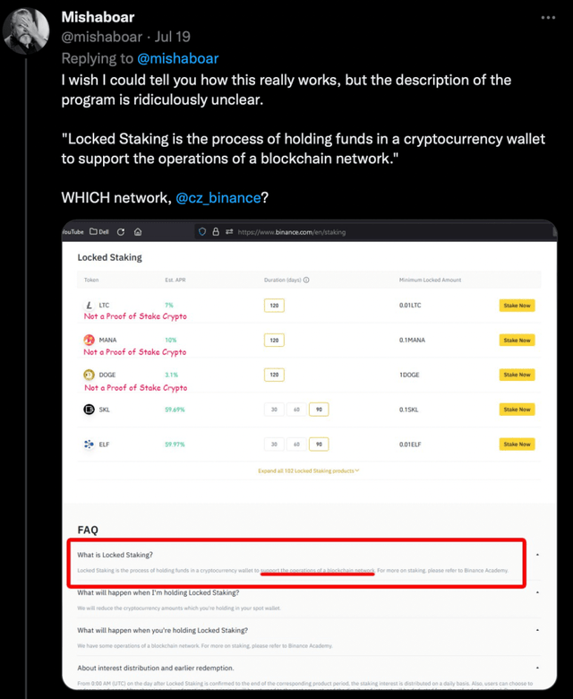 困惑：币安对 O 2 山寨币做出重要声明<strong></p>
<p>币安交易平台</strong>！