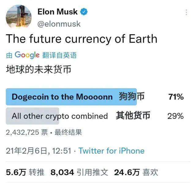 狗狗币是啥<strong></p>
<p>比特币官方网站</strong>?为啥马斯克喜欢它?为啥在Twitter被收购后5天翻倍?