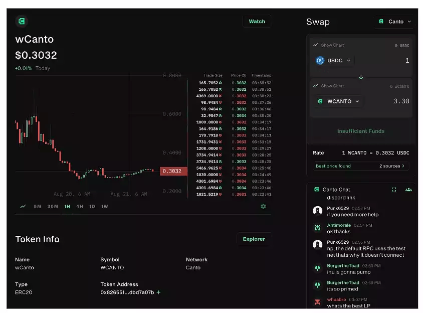 新公链Canto生态：用稳定币进行高年化流动性挖矿