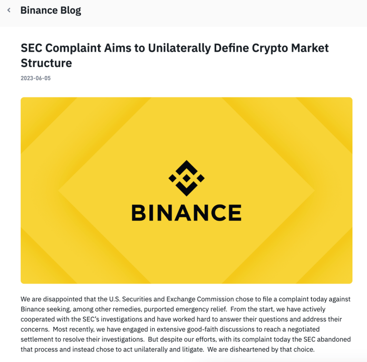 Web3「大震荡」：美监管铁拳砸向币安、Coinbase