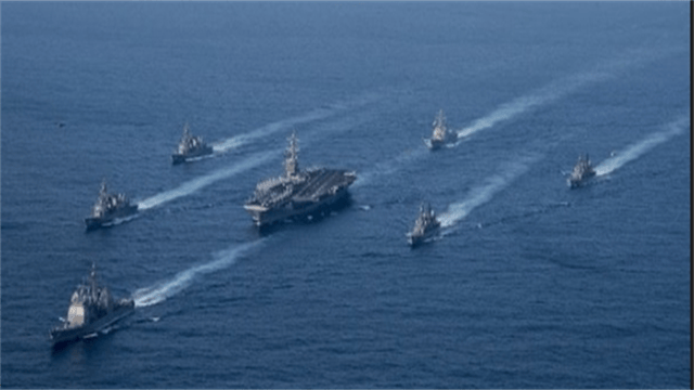 美航母编队涌入南海！解放军不动声色<strong></p>
<p>inchat币应</strong>，在东风面前一切都是无用功