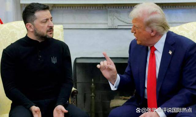 泽连斯基一句话，让特朗普大怒，彻底不给脸面，对乌使出狠毒一招