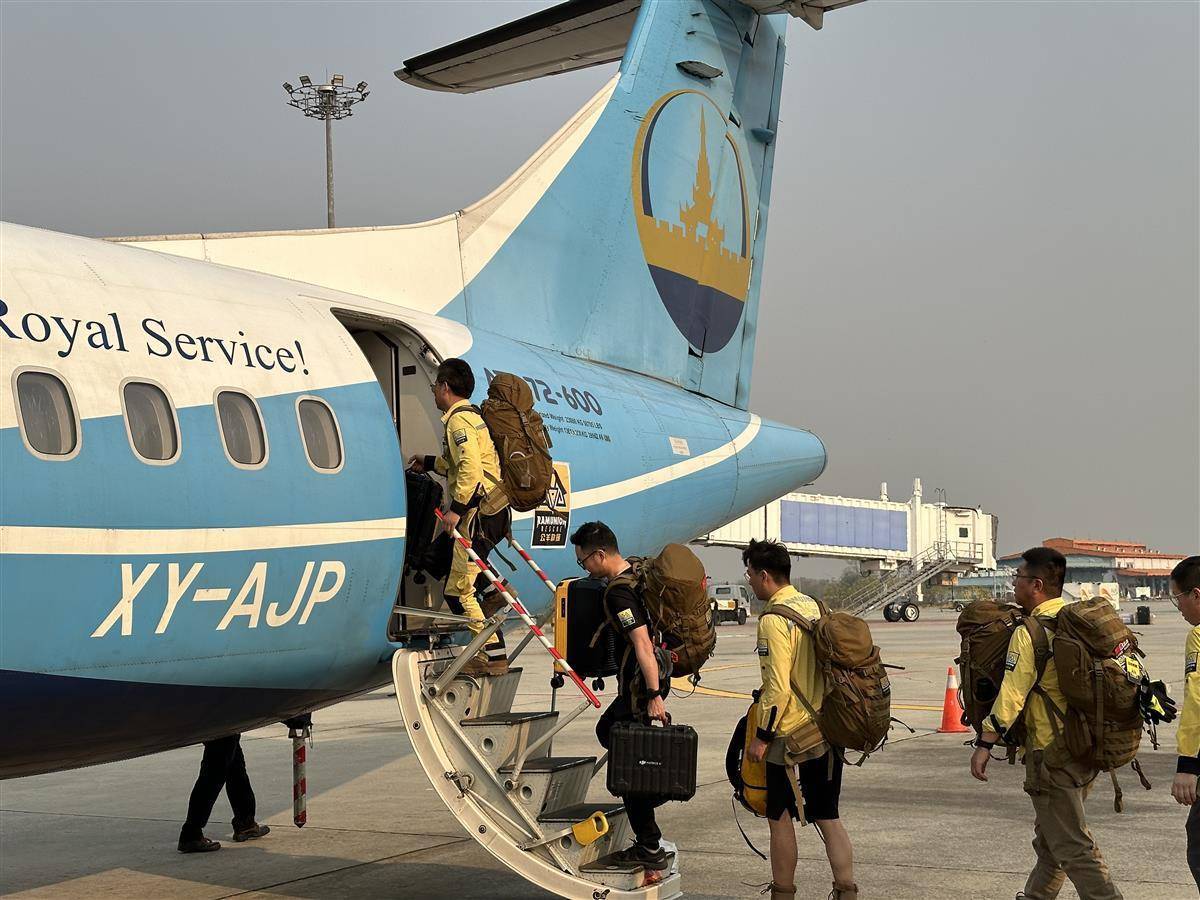 中国救援队伍陆续从缅甸撤离，震中地区已展开消杀防疫工作