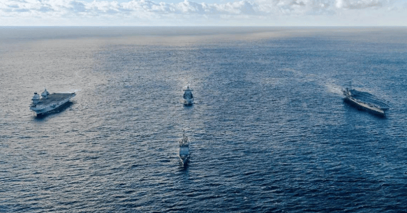 美军急调航母进亚太<strong></p>
<p>电子货币如何交易</strong>，日本提前避险，解放军果断出击，反包围开始