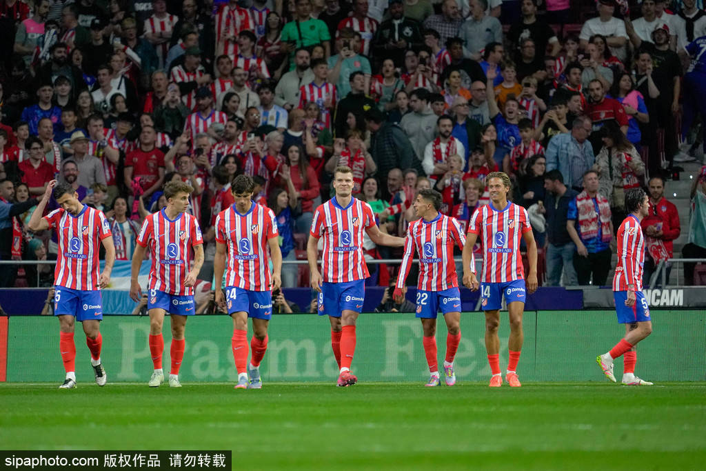 西甲-加拉格尔破门阿尔瓦雷斯建功 马竞3-0距榜首10分