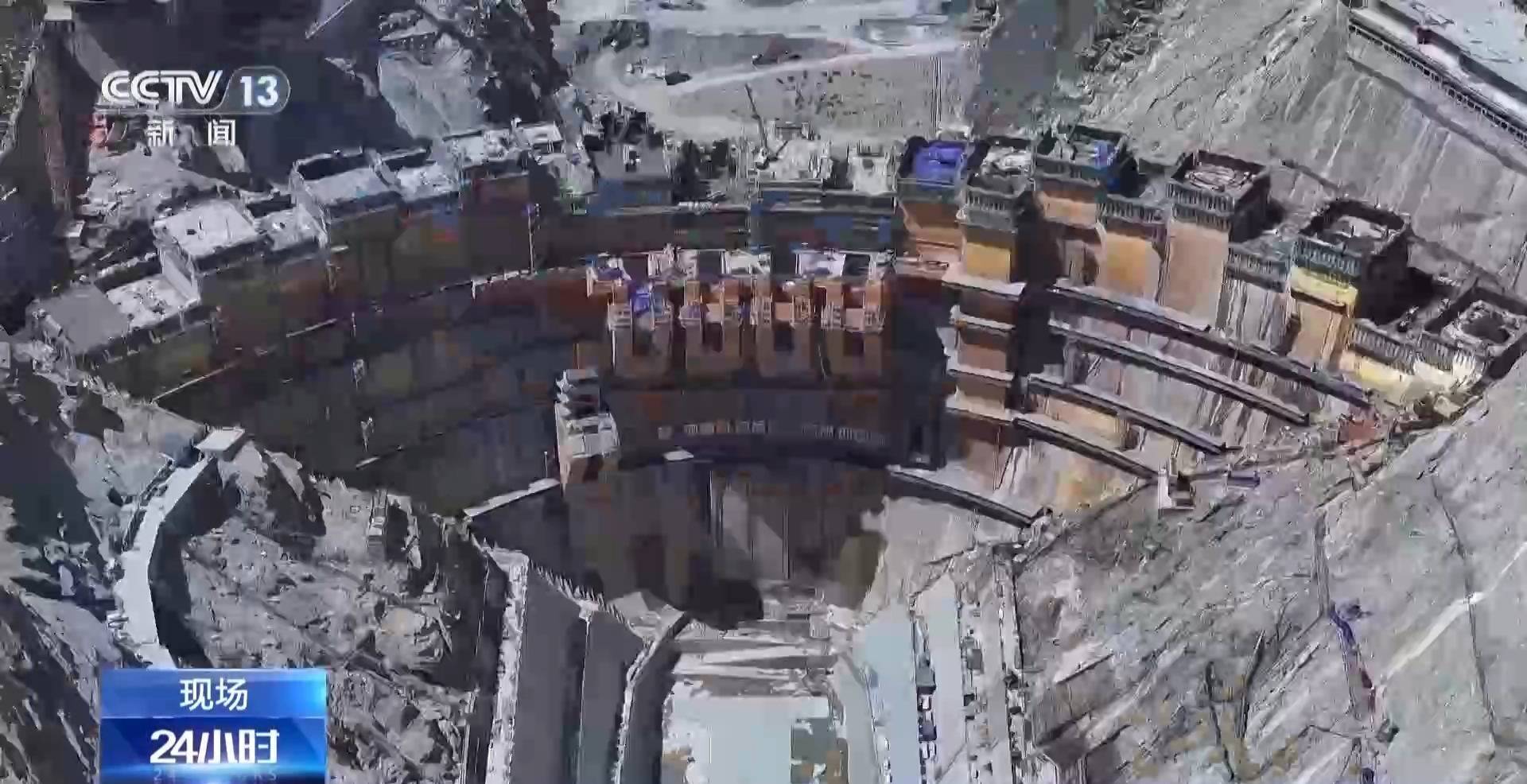 38.10米<strong></p>
<p>slo</strong>！我国在建海拔最高拱坝取出世界最长“芯”