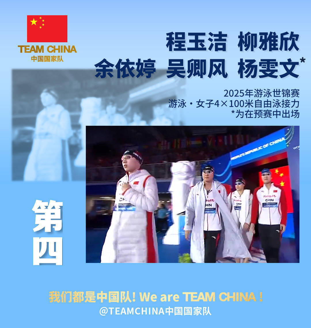 游泳世锦赛中国队两项接力无缘领奖台<strong></p>
<p>okb行情</strong>，潘展乐46秒63全场第二助男队杀进前五