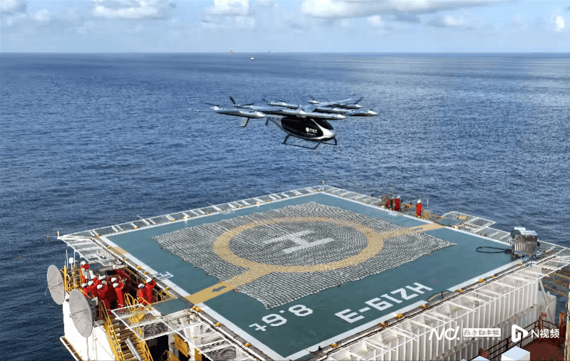 从深圳起飞<strong></p>
<p>okb发行价</strong>！全球首次2吨级eVTOL海上石油平台飞行