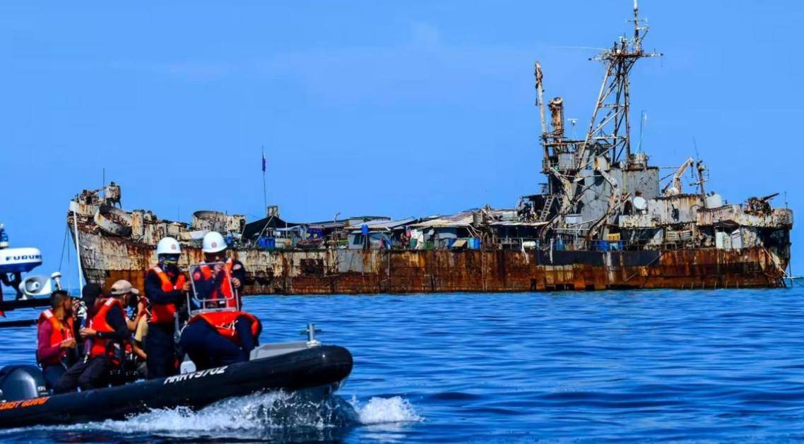 仁爱礁即将大结局？多艘菲律宾舰艇呈扇形逼近<strong></p>
<p>shib币前景</strong>，中国冷静应对，让对手无从招架！