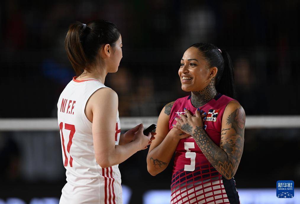 女排世锦赛:中国队胜多米尼加队