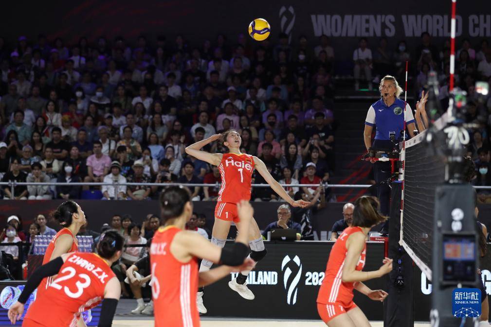 女排世锦赛:中国队胜多米尼加队