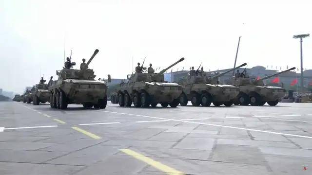 100式坦克<strong></p>
<p>tp钱包下载</strong>？红旗-29？东风-61？九三阅兵都有哪些亮点？