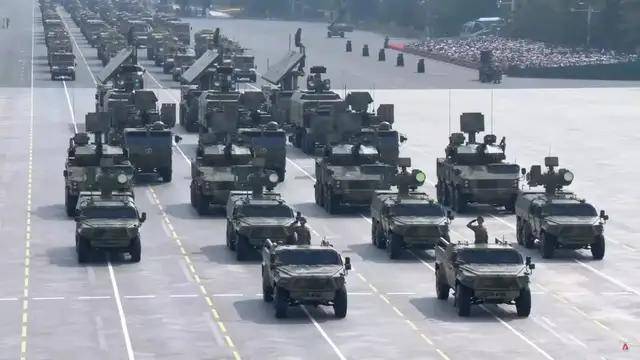 100式坦克<strong></p>
<p>tp钱包下载</strong>？红旗-29？东风-61？九三阅兵都有哪些亮点？