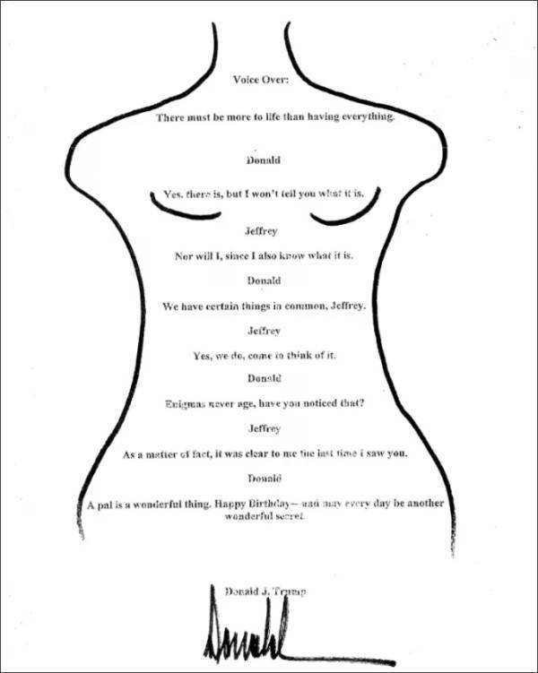 特朗普给爱泼斯坦生日贺卡曝光<strong></p>
<p>tp钱包官网</strong>，含女性裸体画像