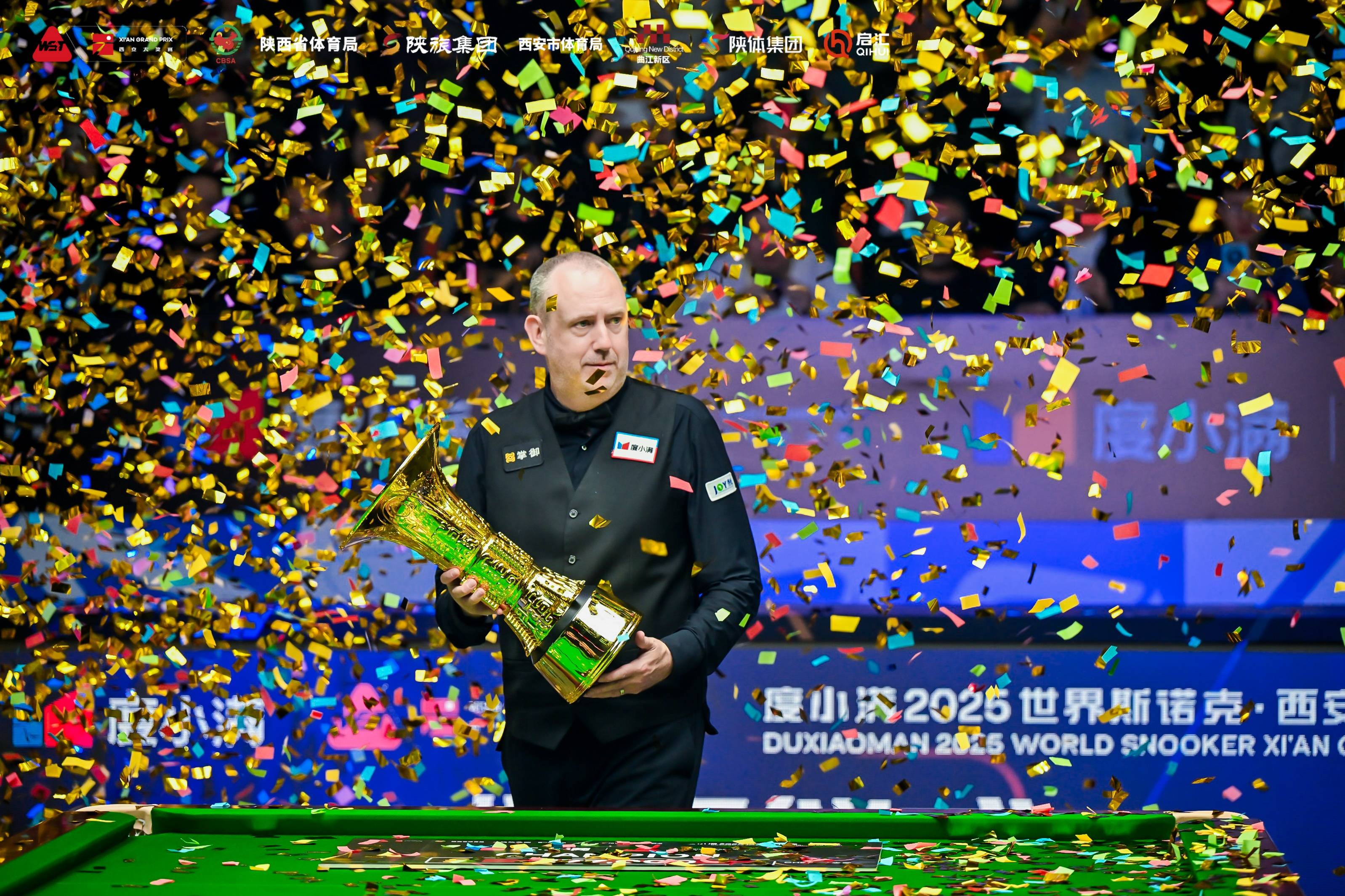 斯诺克西安大奖赛马克威廉姆斯夺冠 创造排名赛最年长捧杯纪录
