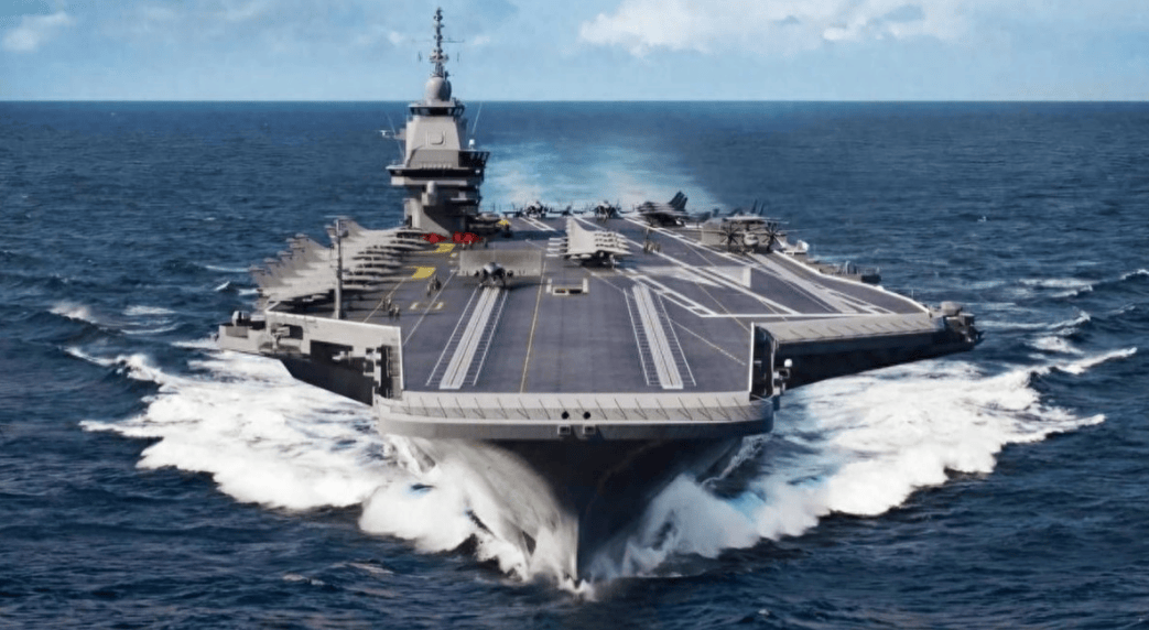 学福建舰上电磁弹射！法国7万吨新航母，注定又要被美国坑一把