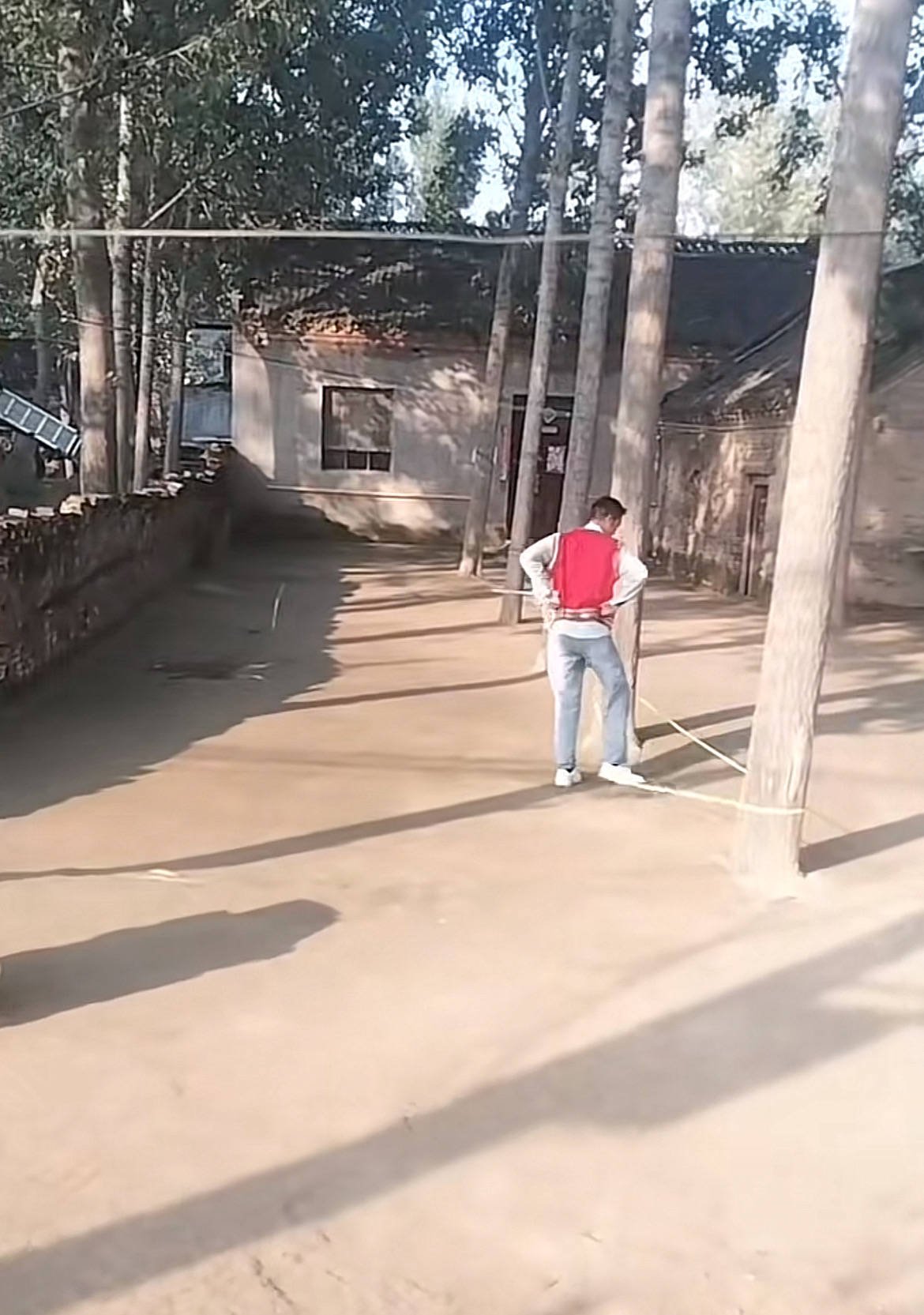 河南一大爷的院子因干净成网红打卡地<strong></p>
<p>二三四五股票</strong>，网友：像极了小时候家的样子，想拖鞋光脚丫子走